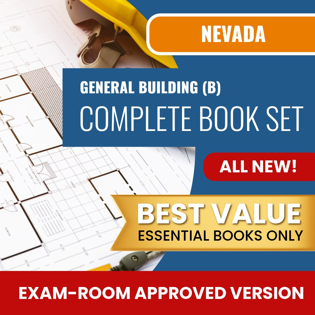 Nevada General Building Contractor (B) Books Allowed into Exam Package