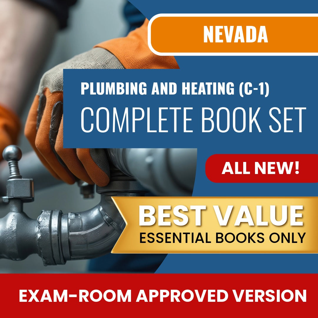 Nevada Plumbing And Heating Contractor (C-1) Books Allowed into Exam Package