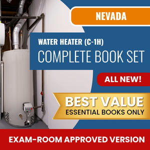 Nevada Water Heater Contractor (C-1H) Books Allowed into Exam Package