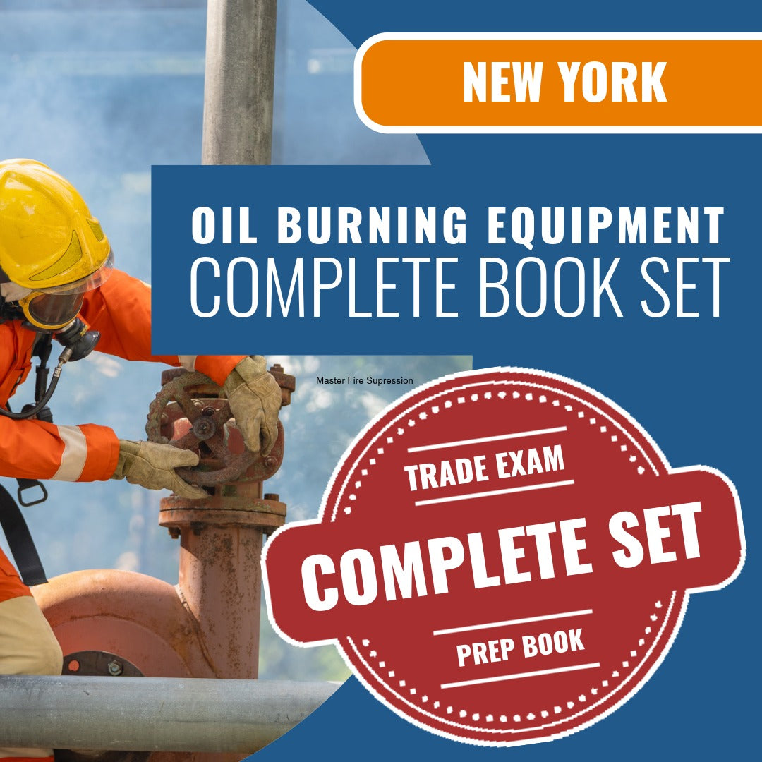 New York Oil Burning Equipment Installer Exam Book Package