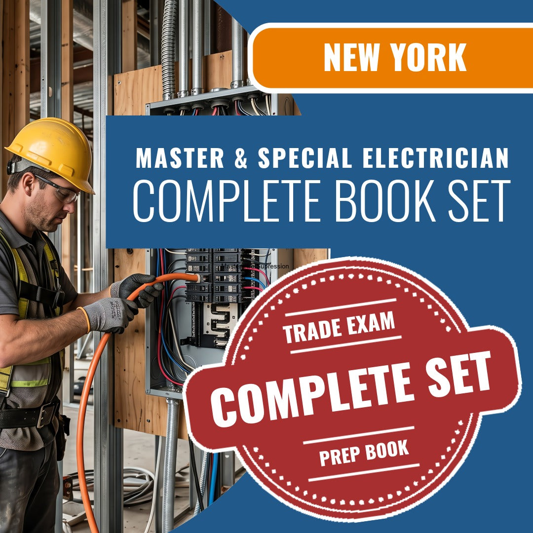 New York Master and Special Electrician Exam Book Package