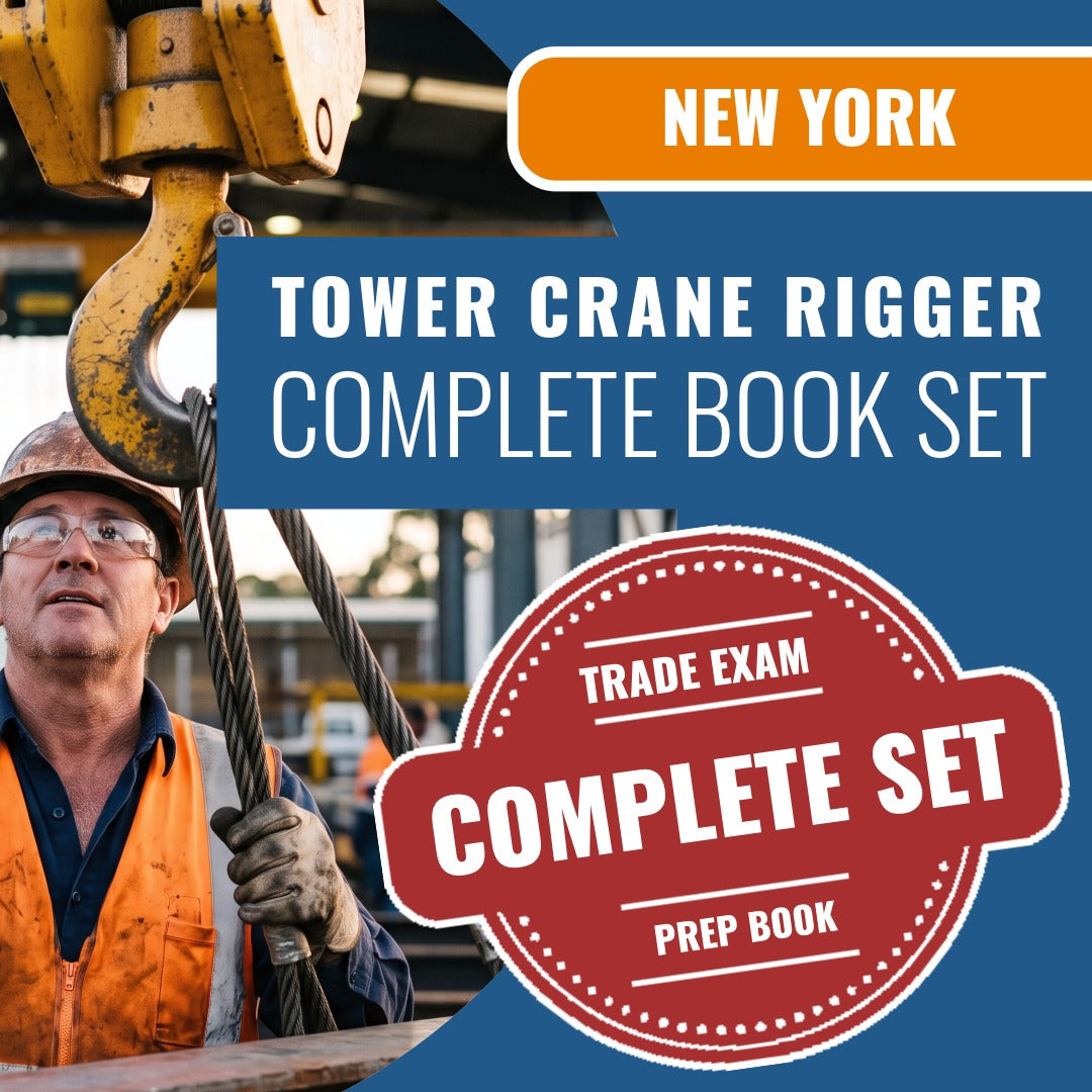 New York Tower Crane Rigger Exam Book Package