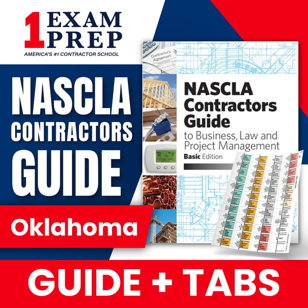 Oklahoma NASCLA Contractor's Guide to Business, Law and Project Management, Basic  14th Edition + Tabs Bundle