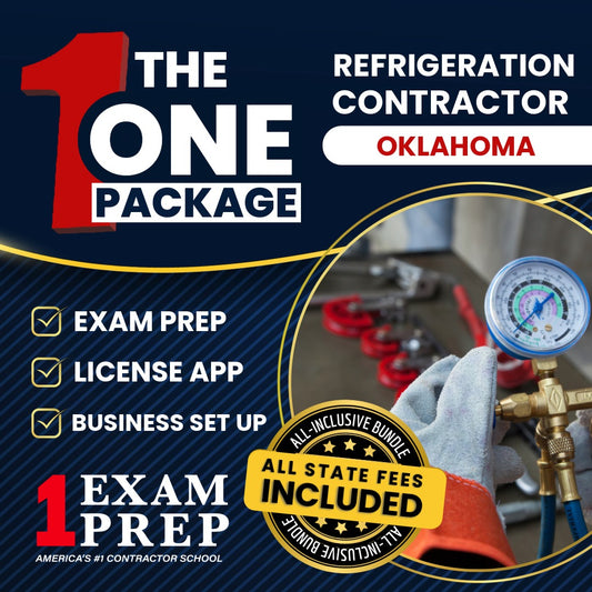 The 1 Package: All-Inclusive Oklahoma Refrigeration Contractor Exam, Licensing & Business Setup Solution