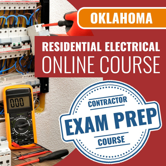 Oklahoma Residential Electrical Contractor - Online Exam Prep Course