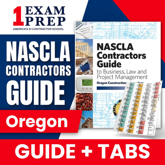 Alabama NASCLA Gestión de proyectos y negocios para contratistas, contratistas generales, tercera edición; Paquete de pestañas [Libro + Pestañas]