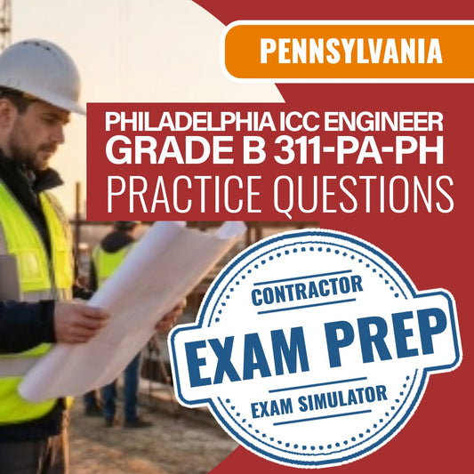 Pennsylvania (Philadelphia) ICC Engineer Grade B - 311-PA-PH - Online Practice Questions