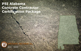 Alabama Concrete Contractor Book Package - Highlighted and Tabbed