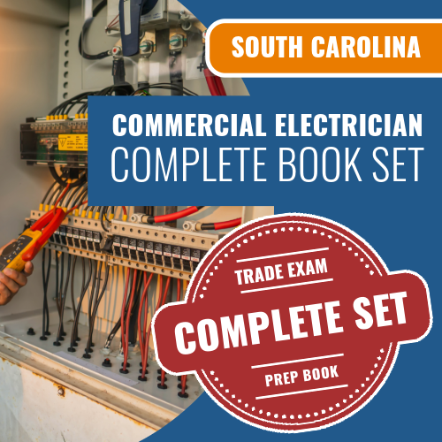 Paquete de libros para electricistas comerciales de Carolina del Sur