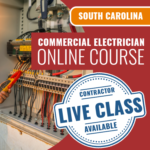 Electricista comercial de Carolina del Sur - Curso de preparación para exámenes en línea 