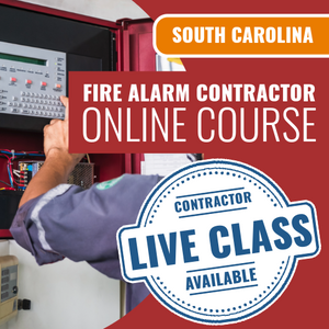 South Carolina Fire Alarm Contractor - Online Exam Prep Course