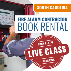 South Carolina Fire Alarm Contractor - Books & Courses Rental Package