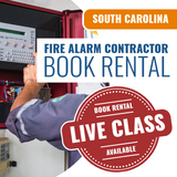 South Carolina Fire Alarm Contractor - Books & Courses Rental Package
