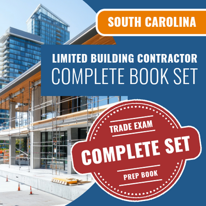 South Carolina Limited Building Contractor Book Package