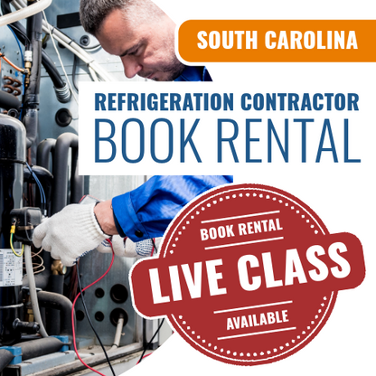 South Carolina Refrigeration Contractor - Books & Courses Rental Package