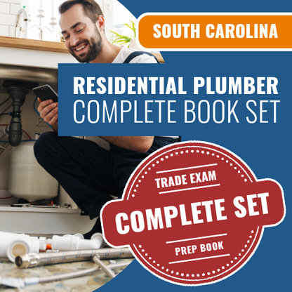 South Carolina Residential Plumber Book Package