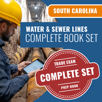 South Carolina Water and Sewer Lines Book Package