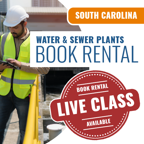 South Carolina Water & Sewer Plants Contractor - Books & Courses Rental Package