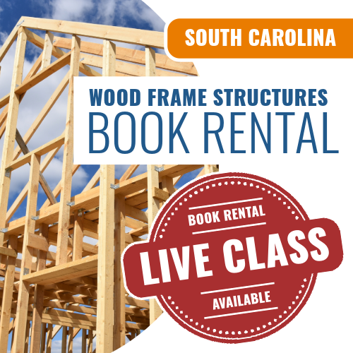 South Carolina Wood Frame Structures Contractor - Books & Courses Rental Package