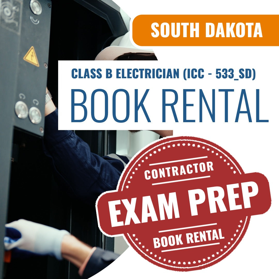South Dakota Class C Electrician (ICC - 530_SD) - Books & Courses Rental Package