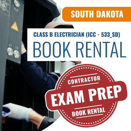 South Dakota Class C Electrician (ICC - 530_SD) - Books & Courses Rental Package