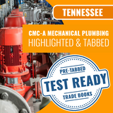 Tennessee CMC-A Mechanical Plumbing Contractor Exam Complete Highlighted & Tabbed Book Package