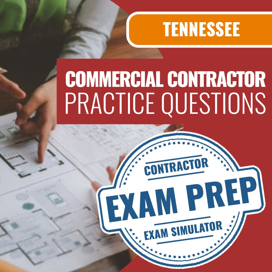 Tennessee BC-B - Commercial Contractor Exam Prep (PSI) - Online Practice Questions