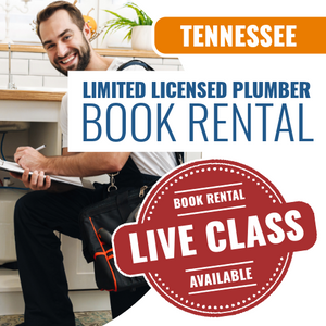 Tennessee Limited Licensed Plumber - Books & Courses Rental Package