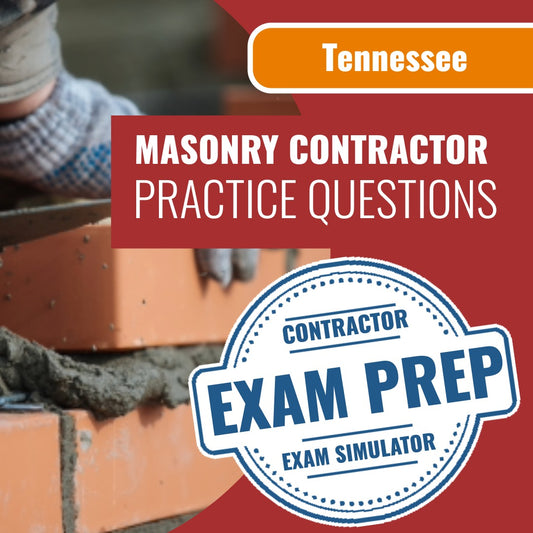Tennessee LMC - Masonry Contractor (ProV) Exam - Online Practice Questions