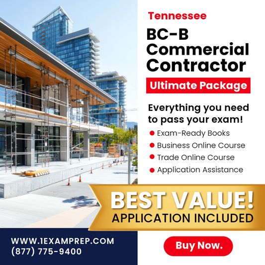 TENNESSEE BC-B COMMERCIAL ULTIMATE EXAM PREP RENTAL PACKAGE