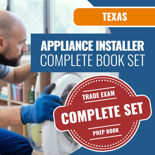 Texas Residential Appliance Installer Book Package