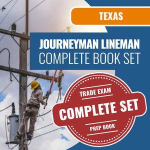 Texas Journeyman Lineman Electrician Book Package
