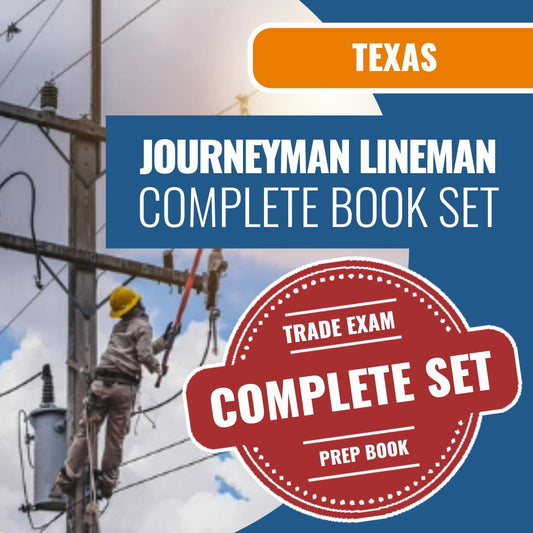 Texas Journeyman Lineman Electrician Book Package