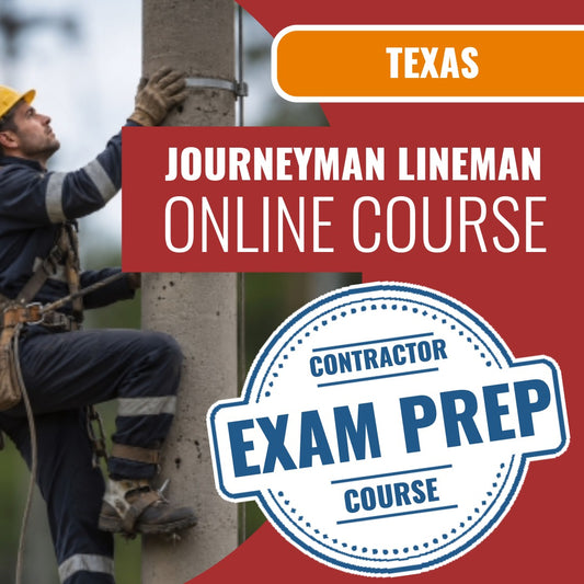 Texas Journeyman Lineman Electrician - Online Exam Prep