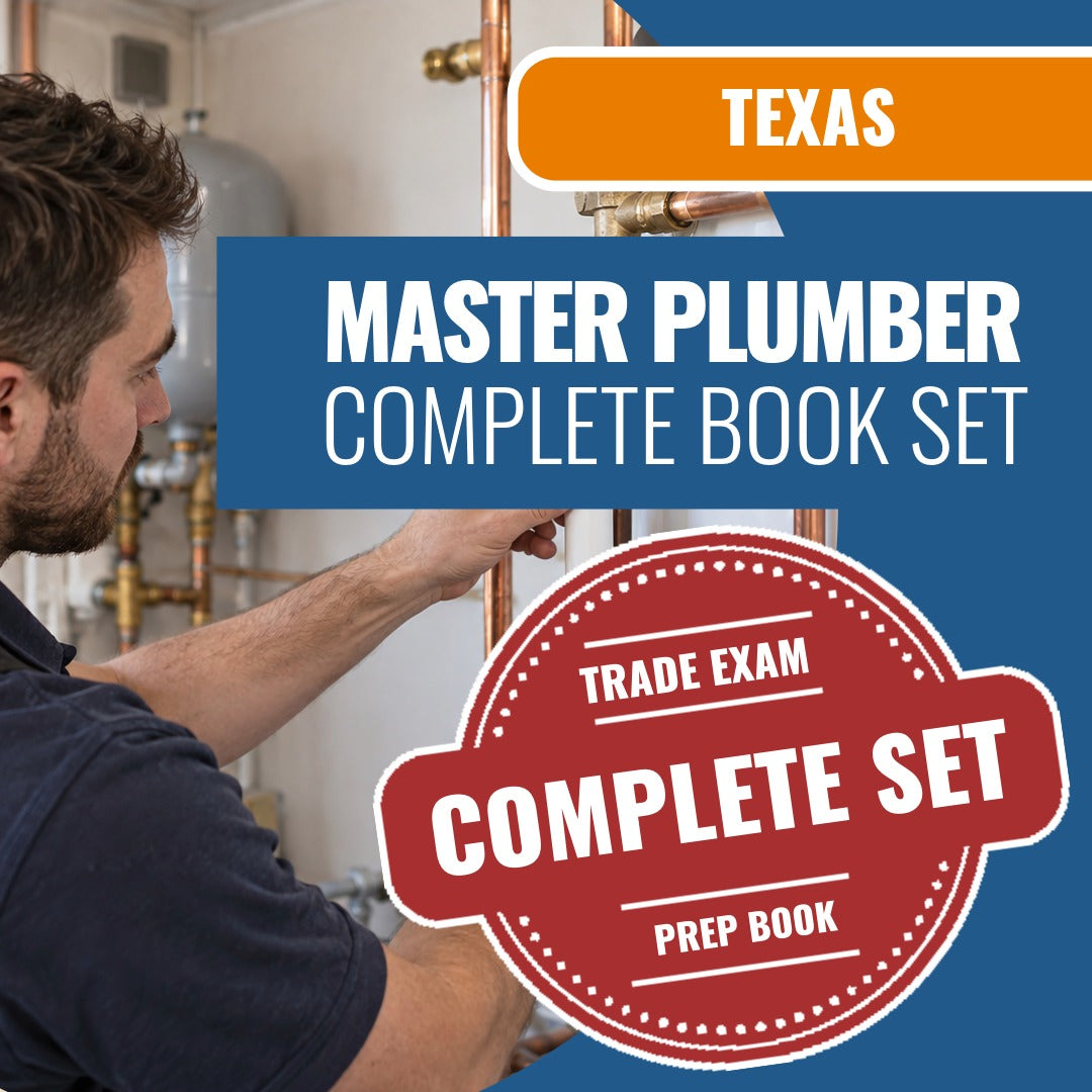 Texas Master Plumber Book Package
