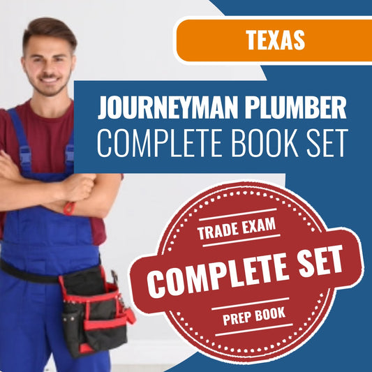 Texas Journeyman Plumber Book Package