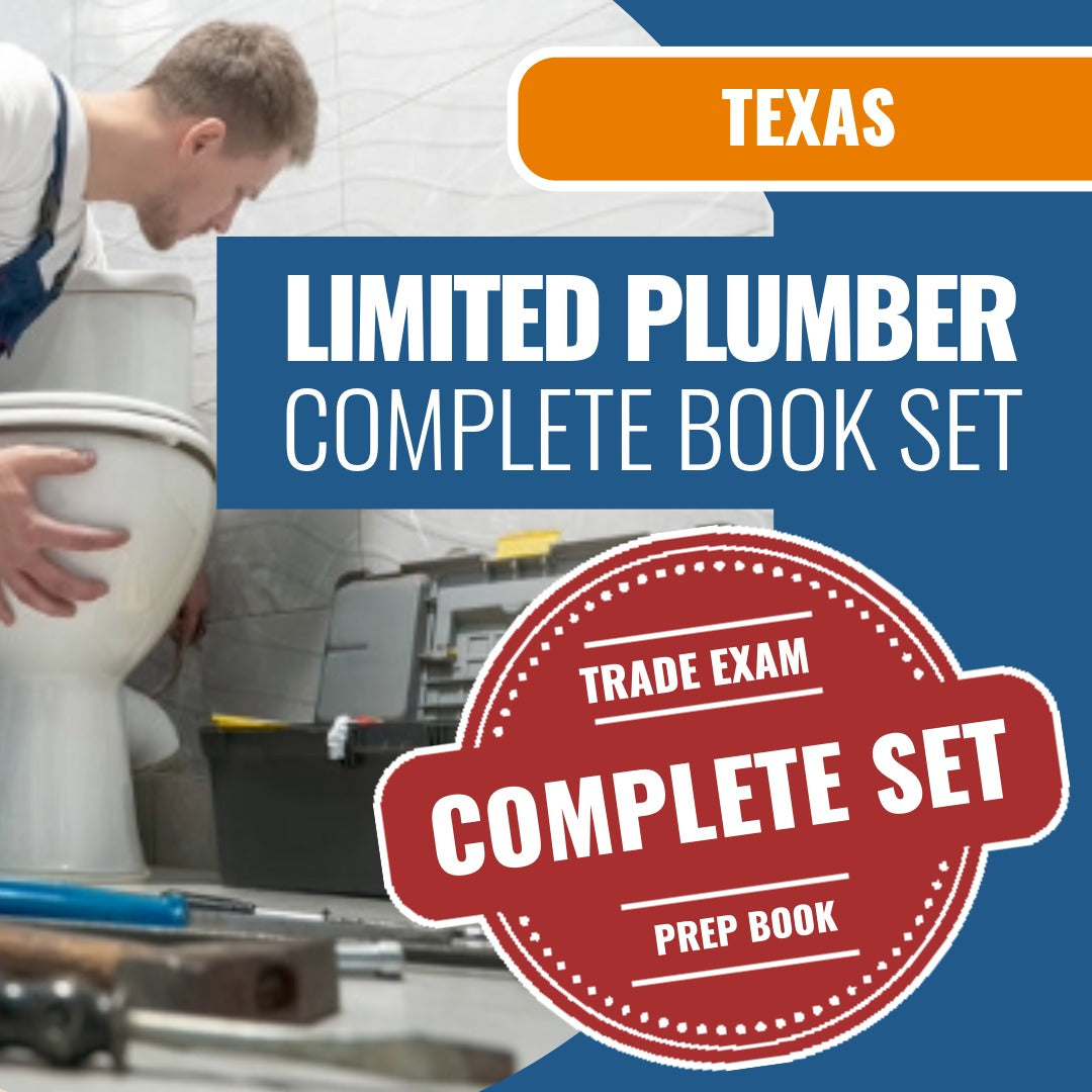 Texas Tradesman Limited Plumber Book Package