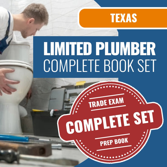 Texas Tradesman Limited Plumber Book Package