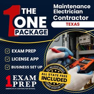 The 1 Package: All-Inclusive Texas Maintenance Electrician Exam, Licensing & Business Setup Solution