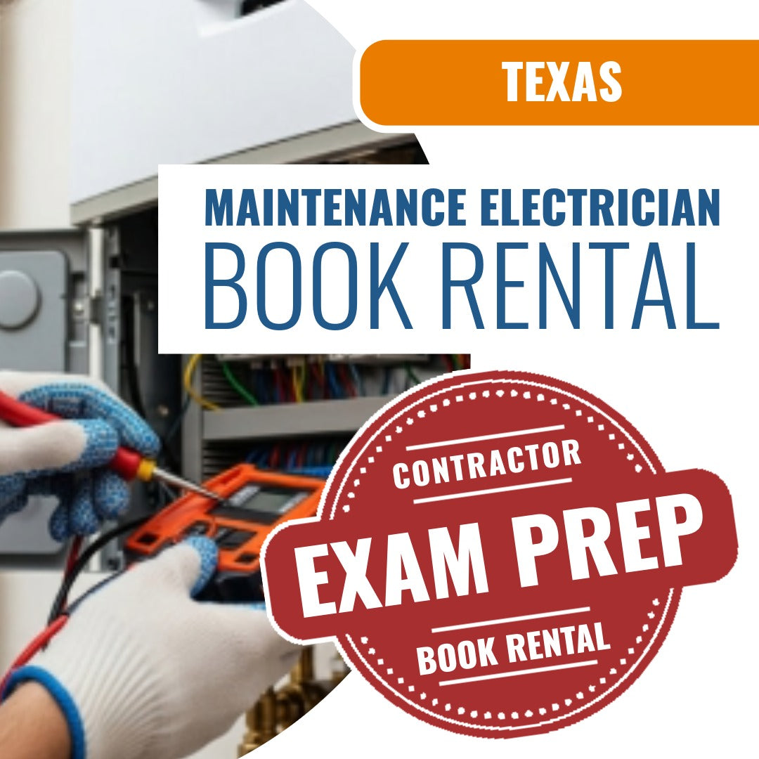Texas Maintenance Electrician Books & Course Rental