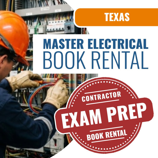 Texas Master Electrical Contractor Books & Course Rental