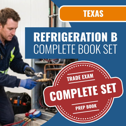 Texas Commercial Refrigeration Class B Contractor Book Package