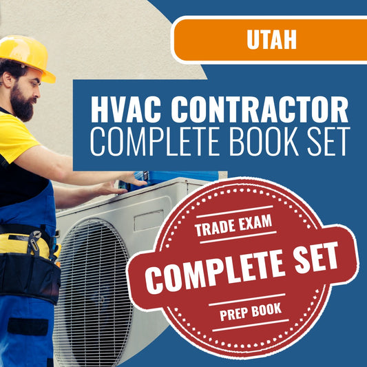 Utah HVAC Written Exam Book Package