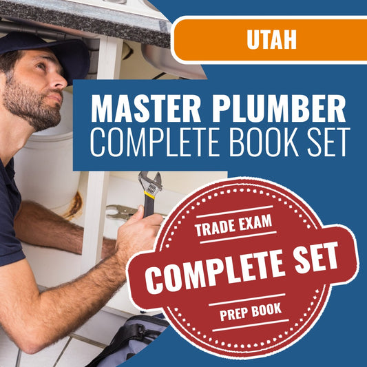 Utah Master Plumber Law and Rule Exam Book Package