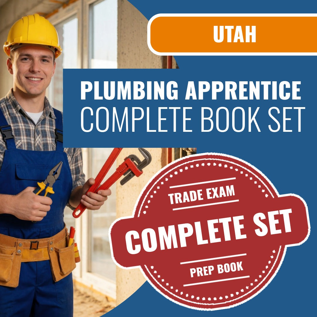 Utah Plumbing Apprentice Test Out 2B Book Package
