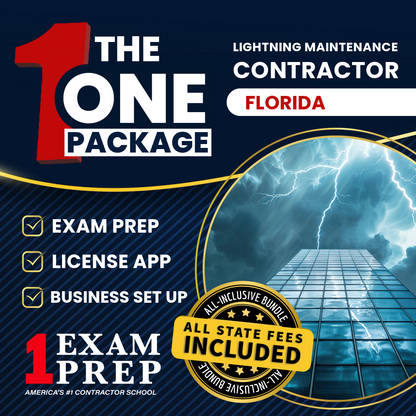 The 1 Package: All-Inclusive Florida Lighting Maintenance Specialty Electrical Contractor Exam, Licensing & Business Setup Solution