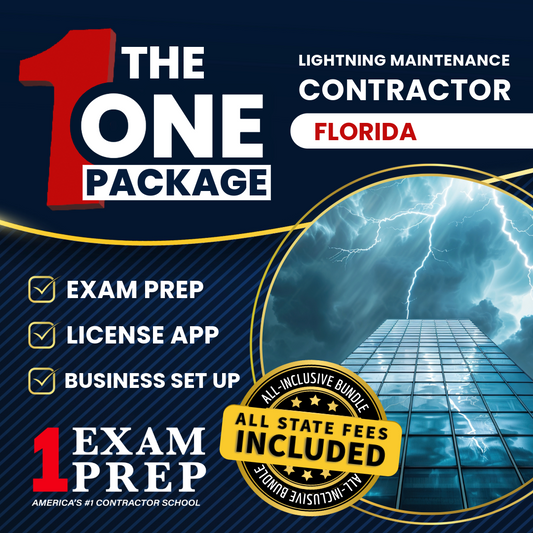 The 1 Package: All-Inclusive Florida Lighting Maintenance Specialty Electrical Contractor Exam, Licensing & Business Setup Solution