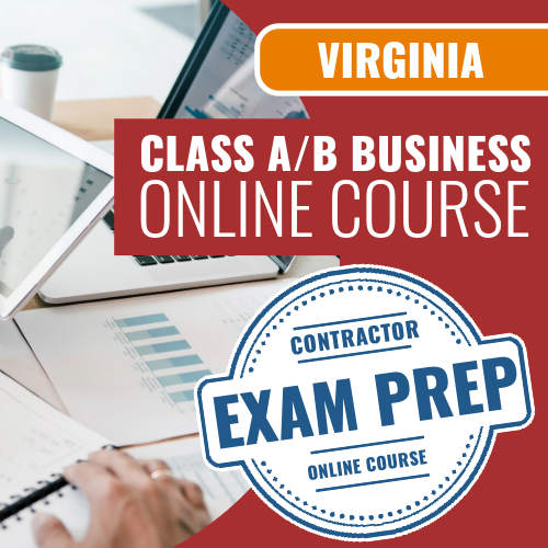 Virtual Virginia Sample Course Virginia Class A/B Business - Online Exam Prep Course – 1 Exam Prep