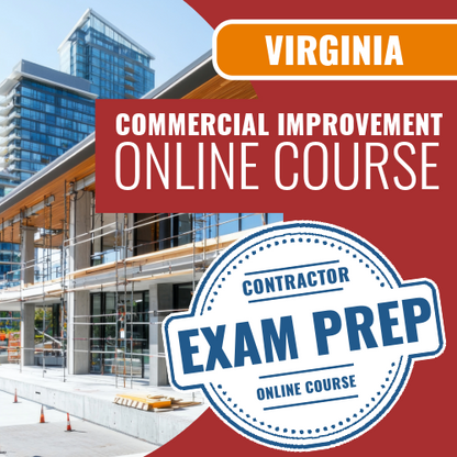Virginia Commercial Improvement Contracting - Online Exam Prep Course
