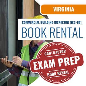Virginia Commercial Building Inspector (ICC - B2) - Books & Courses Rental Package